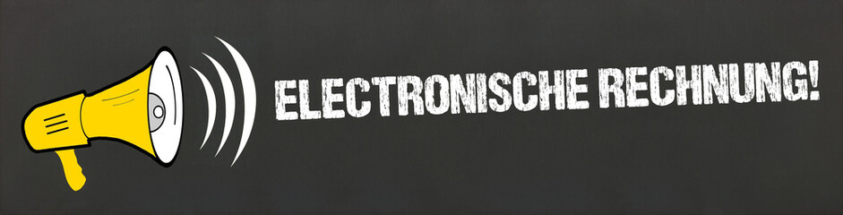 Wall Mural - Elektronische Rechnung!