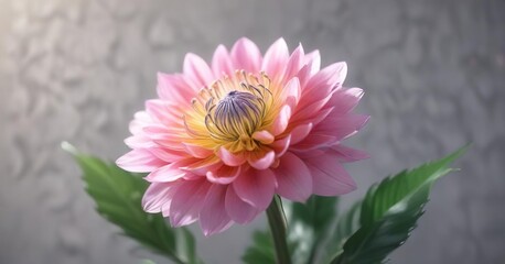 Wall Mural - soft spherical aura surrounding a delicate flower, bokeh, subtle