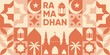 © Yanuar - Islamic background with Ramadan theme for wallpaper design. Poster, media banner. A set of vector illustrations.