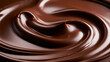 © Rhony - Melting chocolate texture, Brown and glossy, color of the year Mocha Mousse