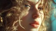 © Chotijah - Golden Sunlight Illuminates a Young Womans Face