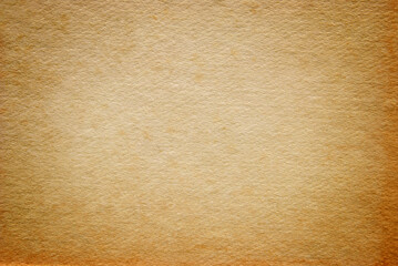 Wall Mural - A sheet of old brown recycled paper texture as background