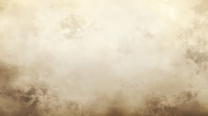 Poster - Soft, beige, cloud-like textured background with vintage sepia tone. High-resolution, top-down perspective, large blank canvas, neutral color palette. Perfect for minimalist, retro, or nostalgic desig