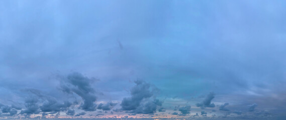 Wall Mural - night storm sky. windy weather atmosphere cloudscape panoramic outdoors scenery background
