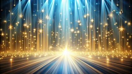 Wall Mural - Abstract background with streams of light, abstract, background, light, beams, glowing, flowing, ethereal, shimmering, energy