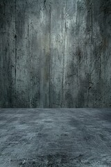 Sticker - Dark Grey Concrete Wall and Floor Background