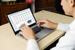 © InfiniteFlow - Business data dashboard provide business intelligence analytic for marketing strategy planning snugly with big data set to analyze customer demands and foreseeing business future