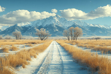 Wall Mural - Colorado In Winter