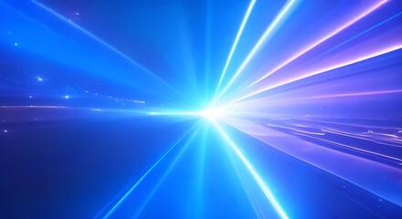 Wall Mural - lines abstract blue spotlights view night background dark neon background light abstract light blue 