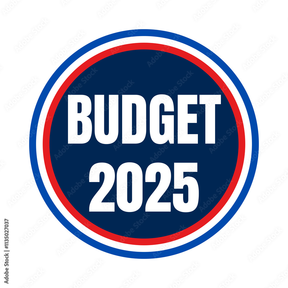 Symbole Budget 2025 En France Stock Illustration Adobe Stock Symbole budget 2025 en france stock illustration adobe stock