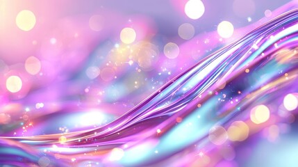 Wall Mural - A bright, colorful, and fun abstract background design with pink and purple colors.