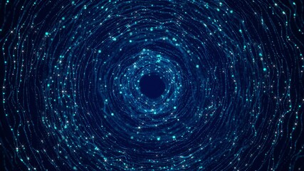 Virtual Interface Advance Hologram Style Hud Circle Glowing Background. Futuristic Hud Interface, High Tech Technology science fiction hi-tech sci fi tunnel big data cyber space cyberspace innovation.