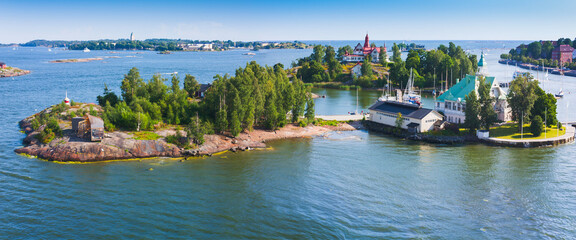 Wall Mural - Islands  near Helsinki in Finland