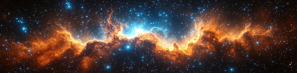 The Milky Way Galaxy, filled with stars and cosmic dust, exists within the universe.