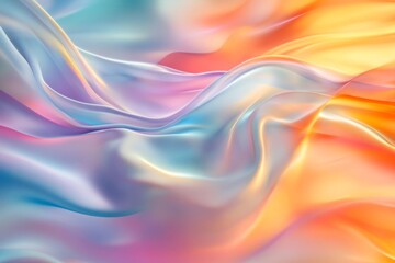 Canvas Print - Abstract Colorful Fluid Design