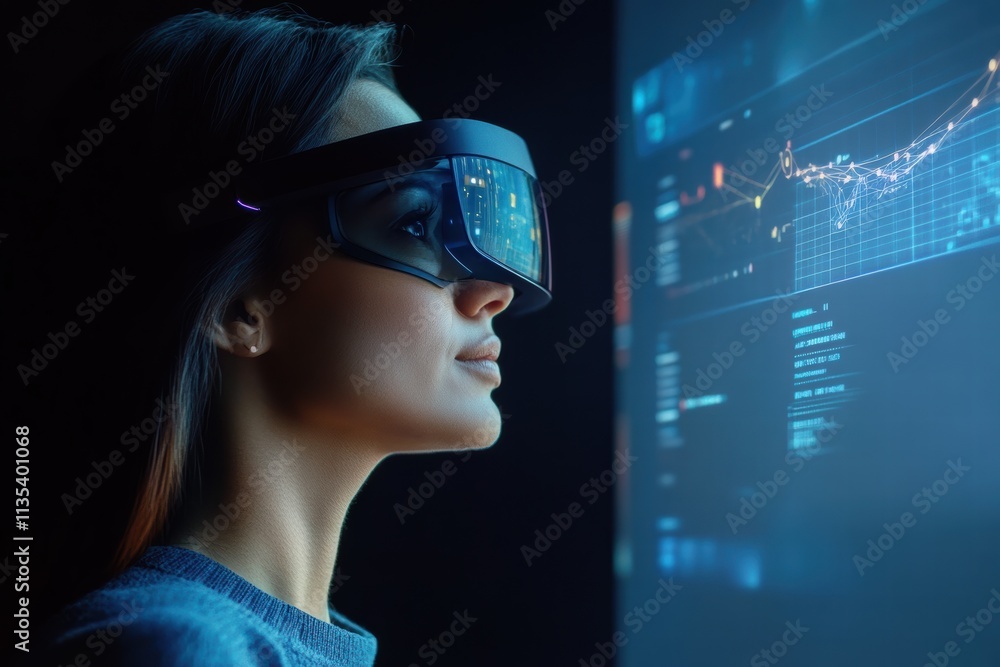 Engaging With Augmented Reality Interface For Data Visualization In A