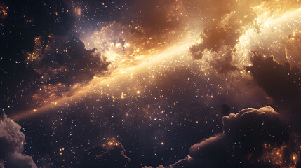 Wall Mural - deep space imagery.
