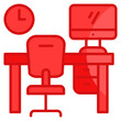 © Zaiva Maysha - Home Office Setup  Icon Element For Design