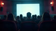 © LemonellArt - Audience in a Darkened Theater