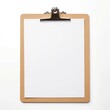 © Digital Waves - clipboard , Isolated white background, flat la