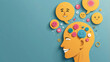 © ArikEkaSatya - Creative Brain With Light Bulbs Symbolizing Ideas and Innovation