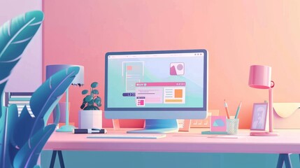 web design, UI/UX design, content organization, landing page template, website development