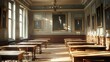 © Infinity - Grand Hall Portraits and Sunlight: Classic Interior Design