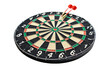 © Areej - Dart Game Setup with Scorecard on transparent background PNG.