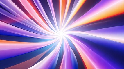 Fototapete - Cosmic Swirl: Abstract vibrant vortex of light and color. Dynamic swirling energy, colorful motion, radiant glow.