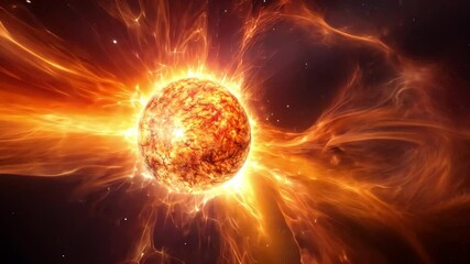 Poster - Solar Flare Eruption 