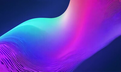 Wall Mural - animation colorful twirl gradient flowing wave smooth dynamic lines