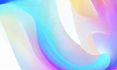 Wall Mural - animation colorful twirl gradient flowing wave smooth dynamic lines