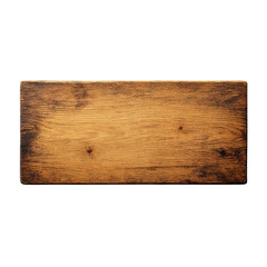 Wall Mural - Rustic Wooden Plank with Natural Grain and Textured Surface