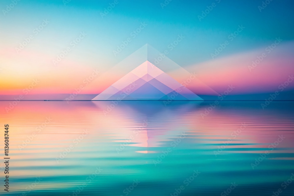 Cool Minimalist Wallpapers: Abstract Geometric Shapes, Pastel Colors ...