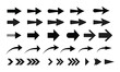 © Mohchena - Arrow icon set. Arrows vector collection. Arrow. Black arrows icons. Cursor. Different arrow signs.