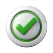 © srmaker - 3D checkbox. Check mark isolated on transparent background