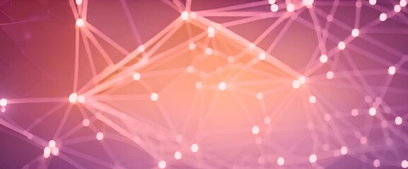 Wall Mural - abstract plexus geometry background abstract connected dots and lines surface background digital tec
