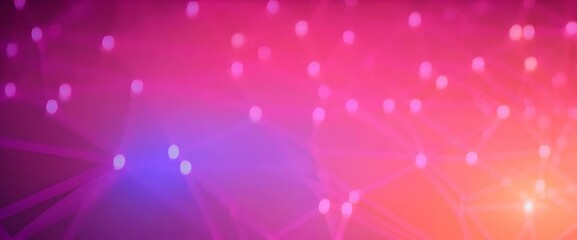 Wall Mural - abstract plexus geometry background abstract connected dots and lines surface background digital tec