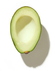 Poster - fresh raw halved avocado