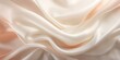 © Graphic Warrior - Light beige color silk satin texture surface decorative background. Romantic soft fashion template scene