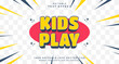 © Artzi - Editable text style effect - Kids Play text style theme.
