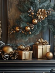 Wall Mural - christmas decoration