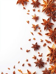 Wall Mural - Star Anise Poster design, realistic, HD, copy space 