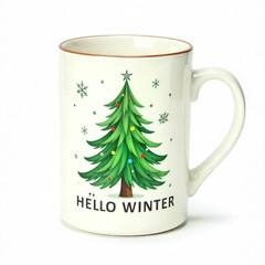 Wall Mural - hello winter mug