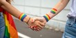 © david - LGBT image that promotes love, diversity and respect through hands