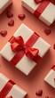 © OnuTH - Valentine's Day Gift Boxes with Red Hearts