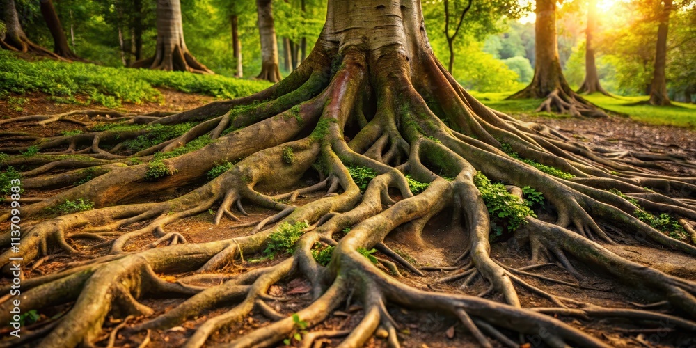 Forresting Tree Net For Roots Tree Roots Exposed, tree roots, exposed roots, root system, underground ...