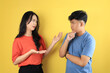 © Ika Rahma - Disagreement Asian Young Couple, Argued Boyfreind and Girlfriend