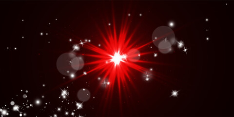 Wall Mural - light vector with sun glare. sun, sunrays, and glare. gold flare. vector transparent sunlight with s