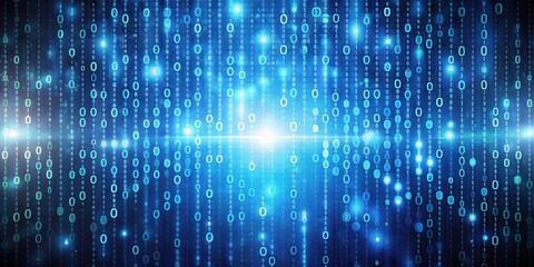 Abstract background with binary code and digital technology concept, technology, abstract, background, binary code